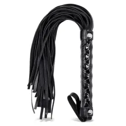 BLACK SAPPHIRE Flogger Sapphire vegaaninahka ruoska