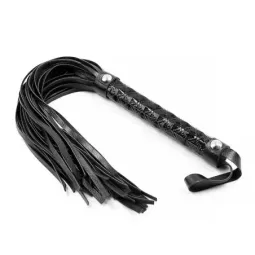 BLACK SAPPHIRE Flogger Sapphire vegaaninahka ruoska
