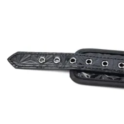 BLACK SAPPHIRE käsiraudat vegaaninahkaa