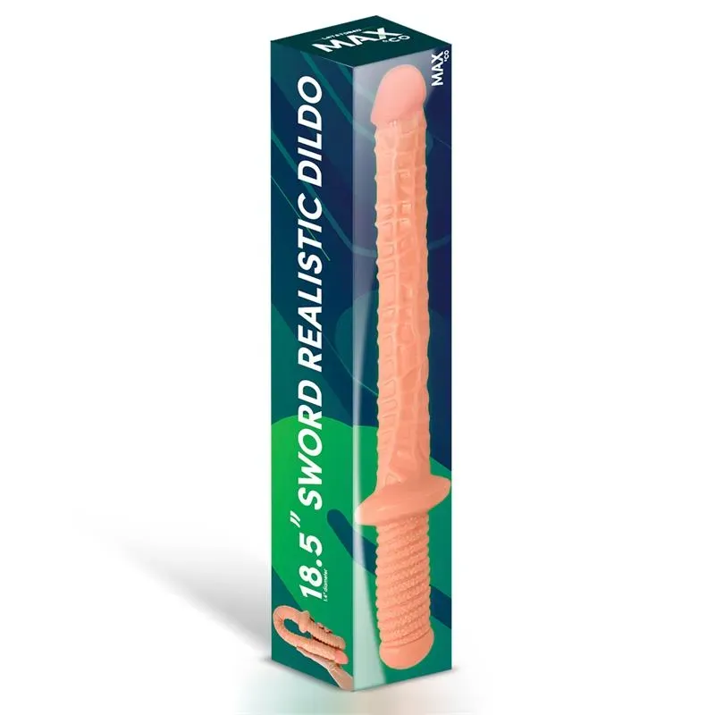 MAX & CO Blade miekan muotoinen realistinen dildo