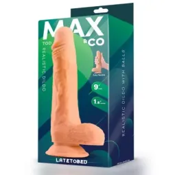 MAX & CO Tod realistinen dildo kiveksillä