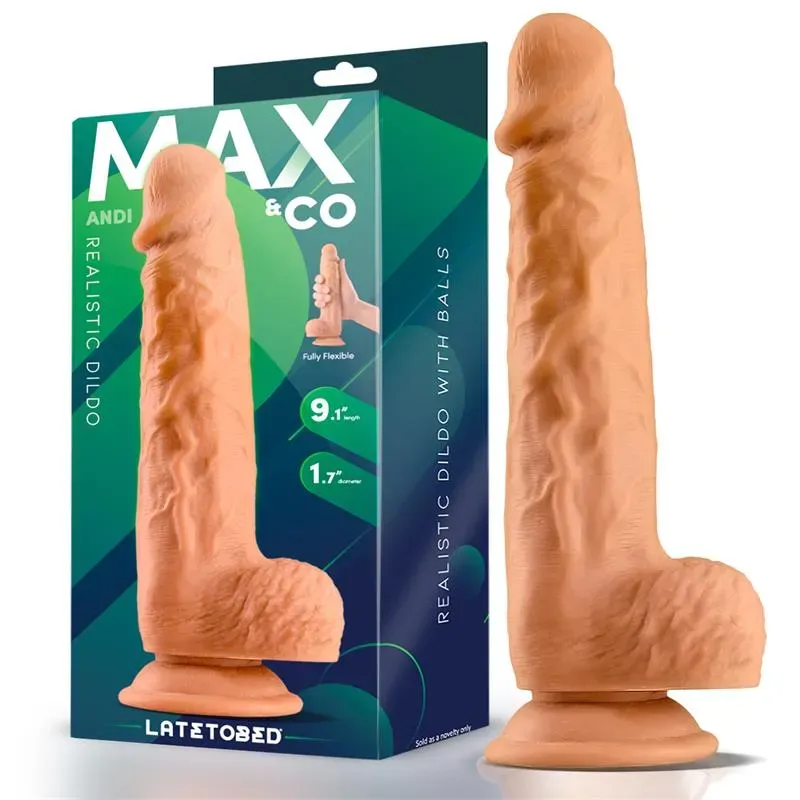 MAX & CO Andi realistinen dildo 23 cm