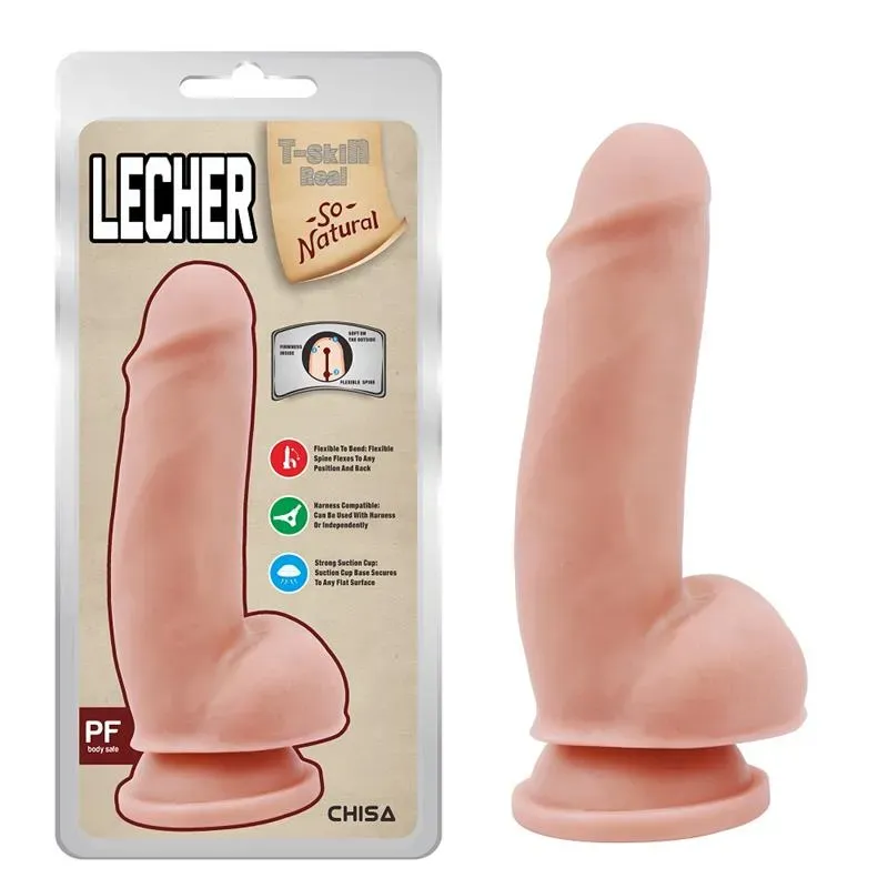CHISA Lecher 7 realistinen dildo kiveksillä