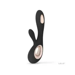 LELO Soraya Wave rabbit-vibraattori, musta