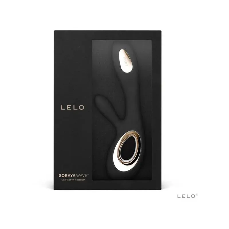 LELO Soraya Wave rabbit-vibraattori, musta