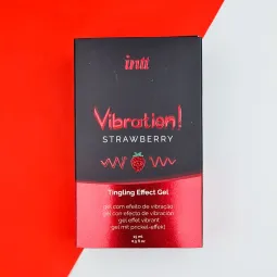 Soojendav Vedel Vibraator, Maasika Aroom 15 ml