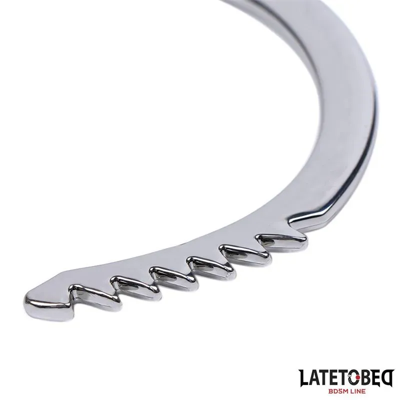 LATETOBED BDSM LINE metalliset käsiraudat 252 g