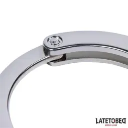LATETOBED BDSM LINE metalliset käsiraudat 252 g