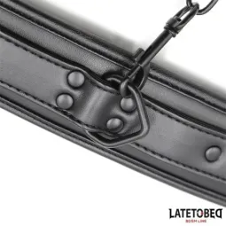 LATETOBED BDSM LINE pehmustetut käsiraudat