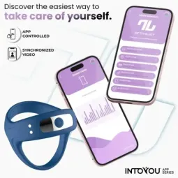 INTOYOU Rank värisevä penisrengas sovelluksella