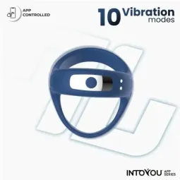 INTOYOU Rank värisevä penisrengas sovelluksella