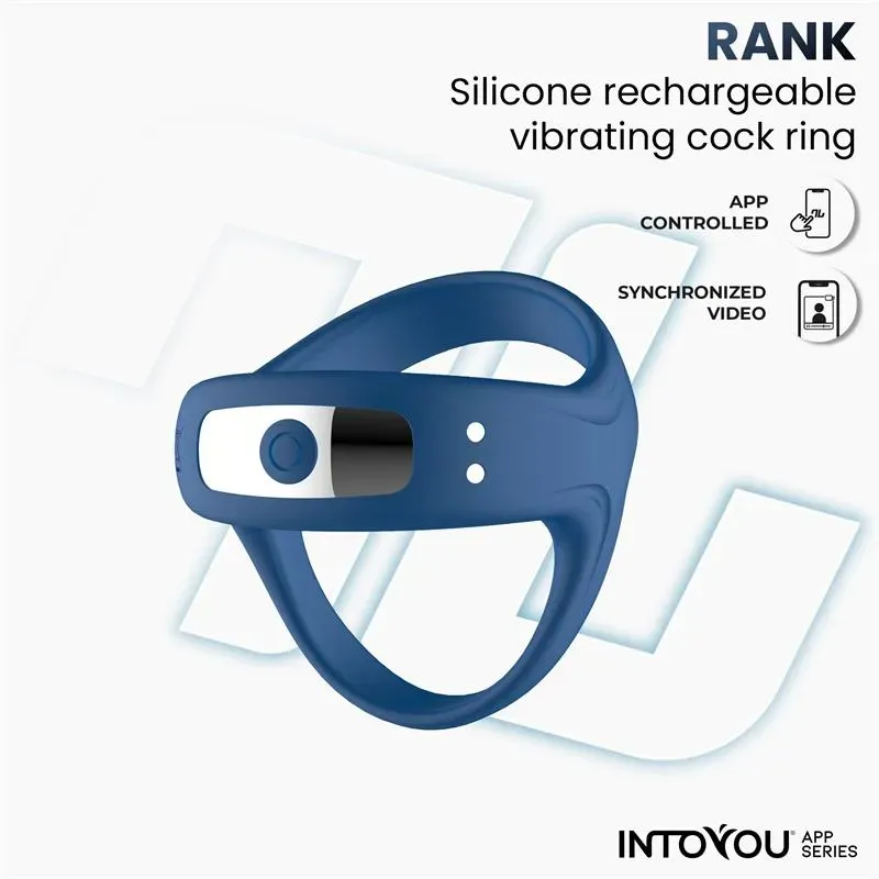 INTOYOU Rank värisevä penisrengas sovelluksella