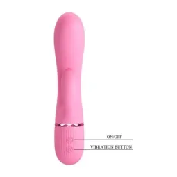 PRETTYLOVE Marski rabbit-vibraattori, pinkki