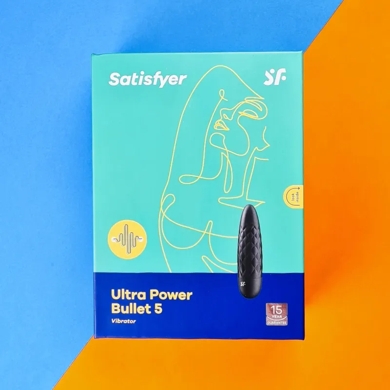 Ultra Power Bullet 5 Kuulvibraator, Must