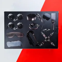 Bondage Set 11 Pieces Black