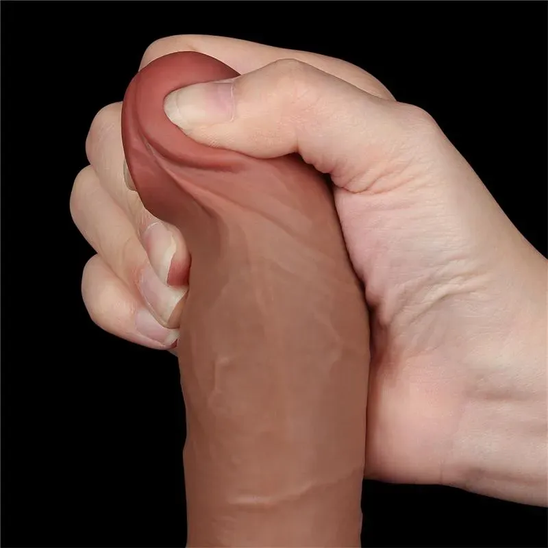 LOVETOY Sliding Skin 8 realistinen dildo