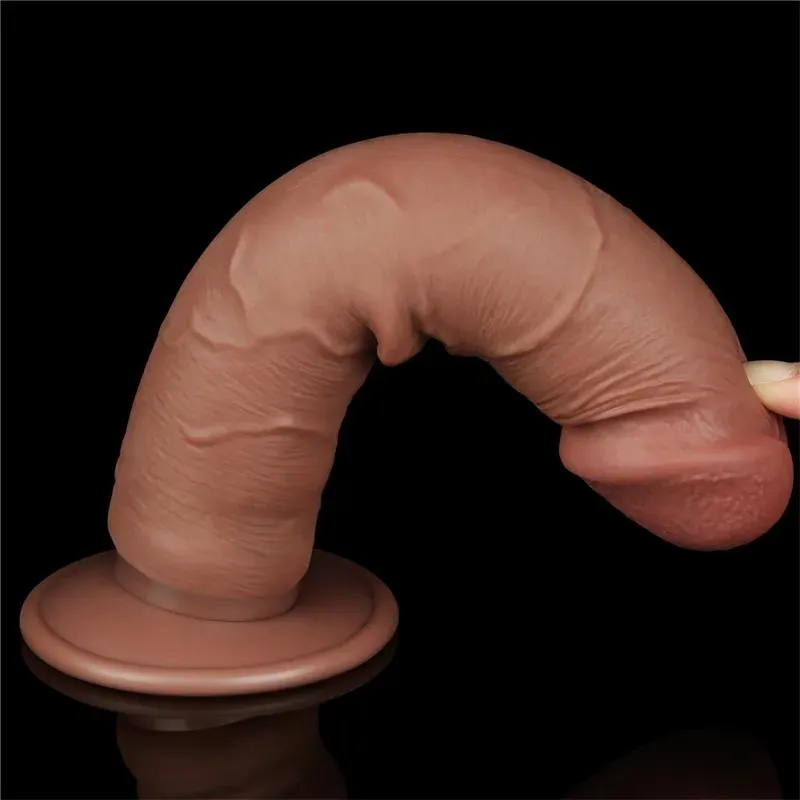 LOVETOY Sliding Skin 8 realistinen dildo