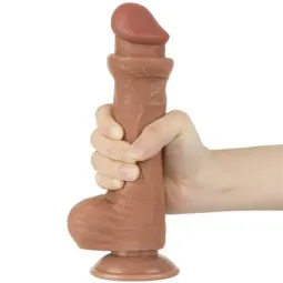 LOVETOY Sliding Skin 8 realistinen dildo