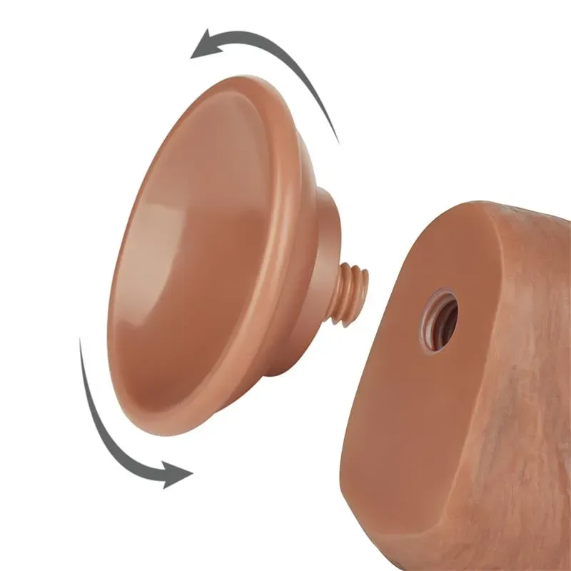 LOVETOY Sliding Skin 8 realistinen dildo