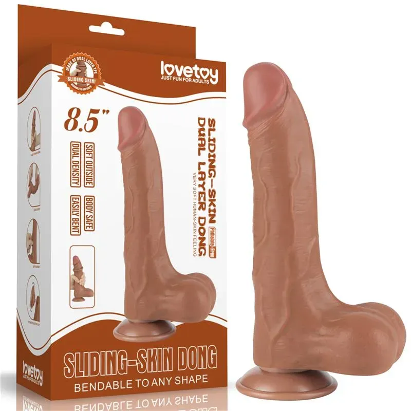 LOVETOY Sliding Skin 8.5 realistinen dildo