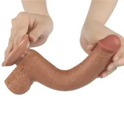 LOVETOY Sliding Skin 9 realistinen dildo