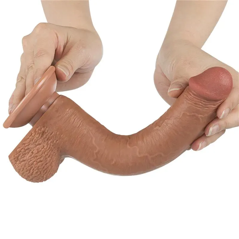 LOVETOY Sliding Skin 9 realistinen dildo