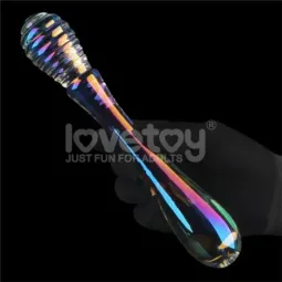 LOVETOY Twilight Gleam Twin Pleasures lasidildo