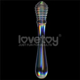 LOVETOY Twilight Gleam Twin Pleasures lasidildo