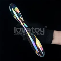 LOVETOY Twilight Gleam hohtava lasidildo