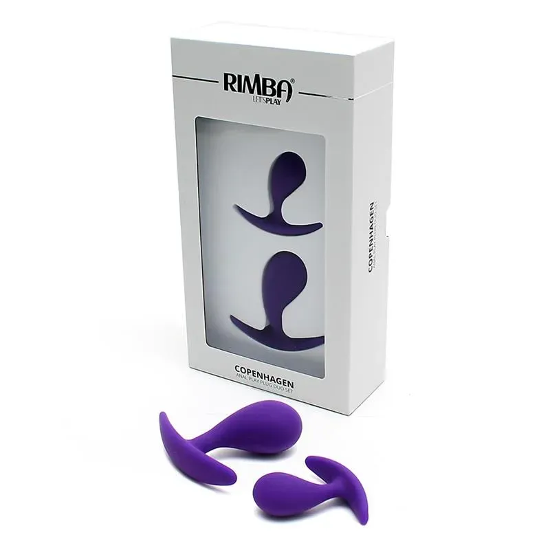 RIMBA TOYS Copenhagen anaalitapit, 2 kpl