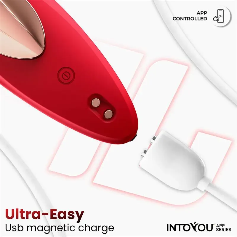 INTOYOU APP SERIES pikkuhousuvibraattori, punainen