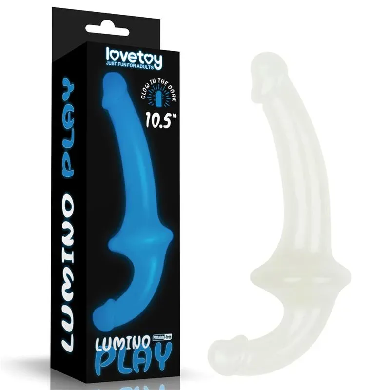 LOVETOY Lumino Play tupladildo, hohtava
