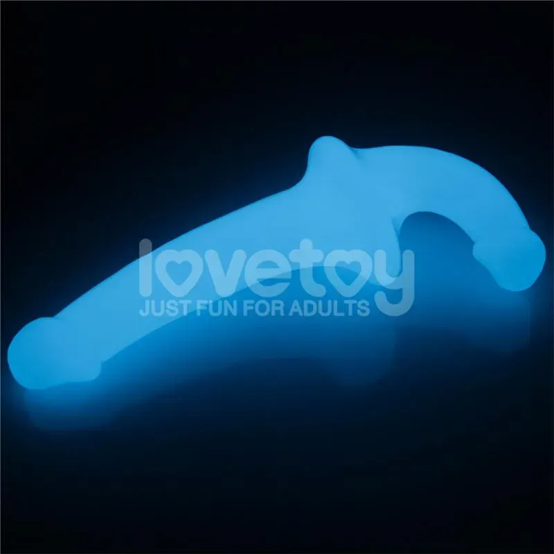 LOVETOY Lumino Play tupladildo, hohtava