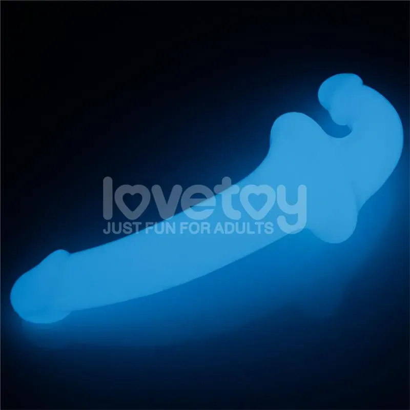 LOVETOY Lumino Play tupladildo, hohtava