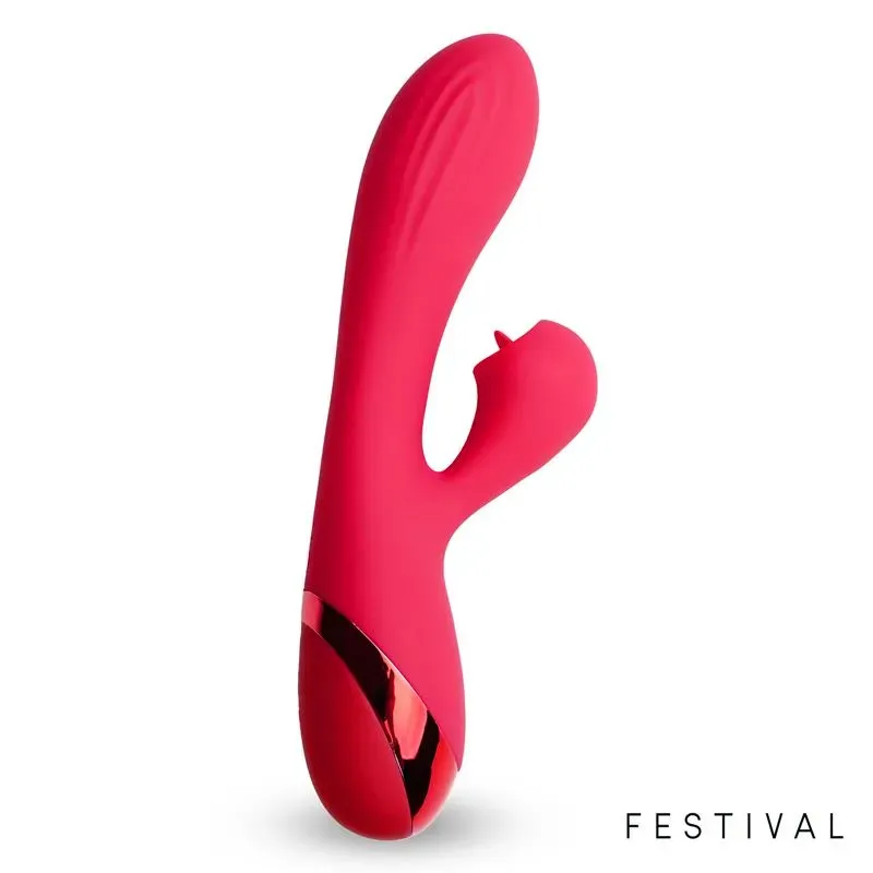 FESTIVAL Turna Vibe USB Red rabbit-vibraattori