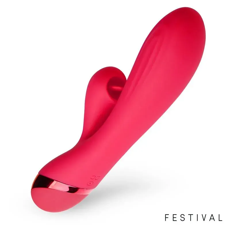 FESTIVAL Turna Vibe USB Red rabbit-vibraattori