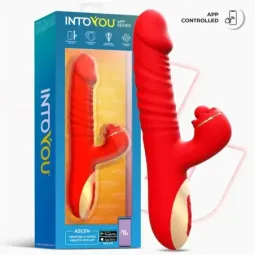 INTOYOU Ascen rabbit-vibraattori sovelluksella