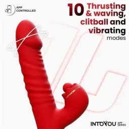 INTOYOU Ascen rabbit-vibraattori sovelluksella