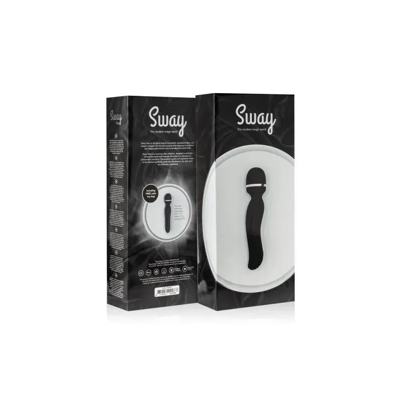 SWAY VIBES Massager No. 4 Black hierontavibraattori