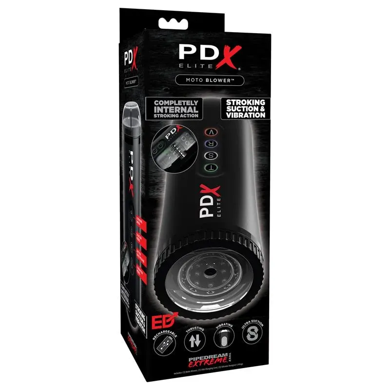 PDX ELITE Moto Blower masturbaattori miehille