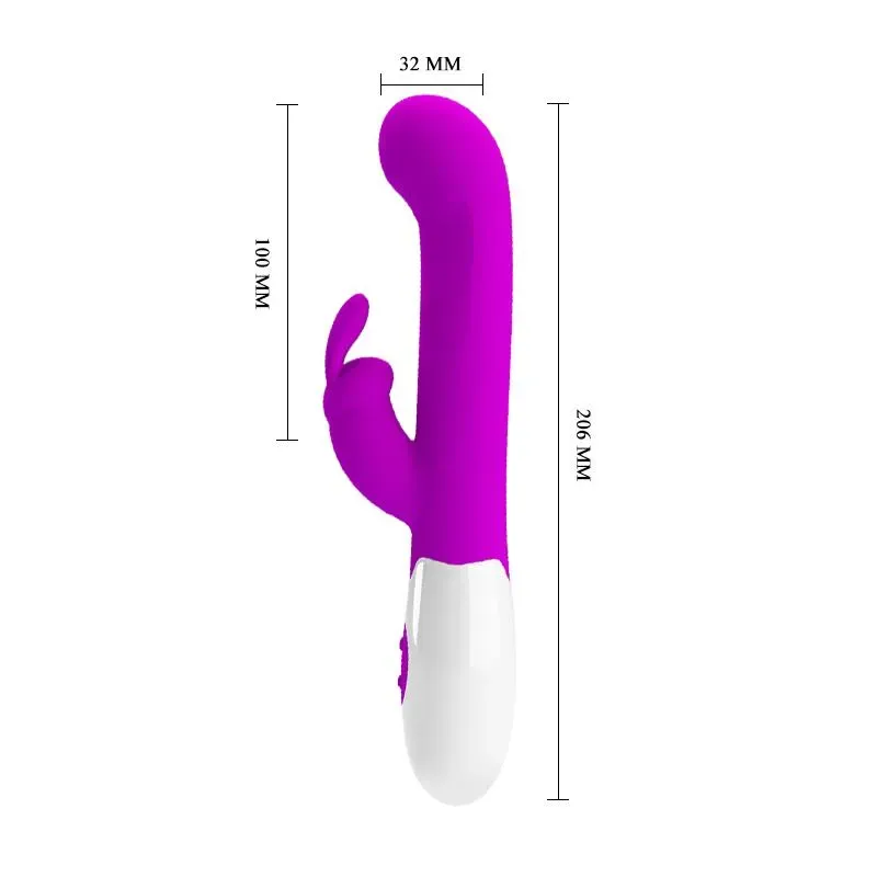 PRETTYLOVE Centaur Silicone rabbit-vibraattori