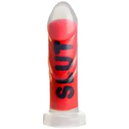 MASTER SERIES Dildo Slut silikonidildo imukupilla