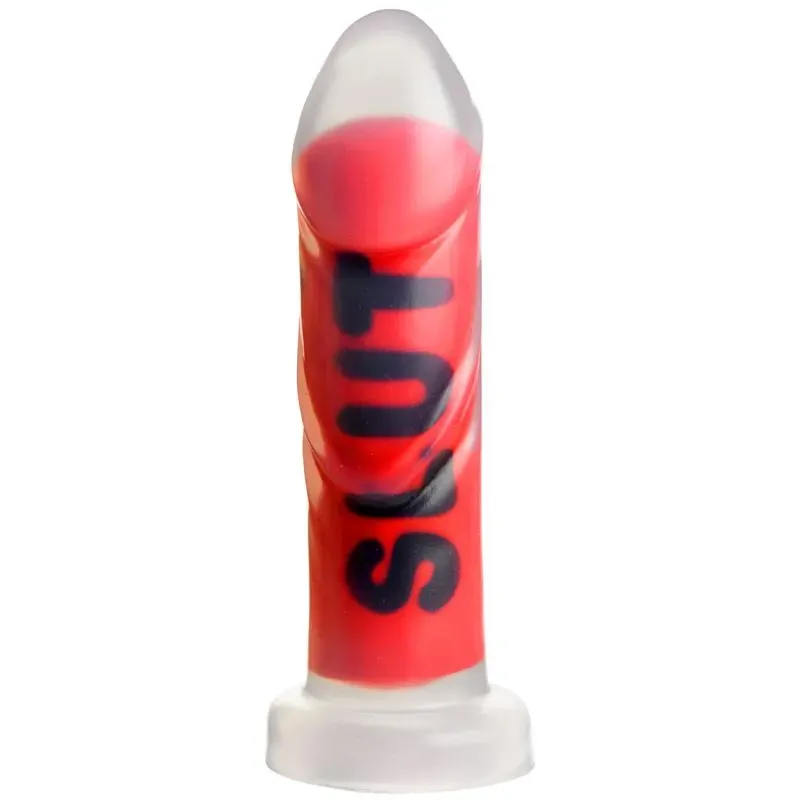 MASTER SERIES Dildo Slut silikonidildo imukupilla