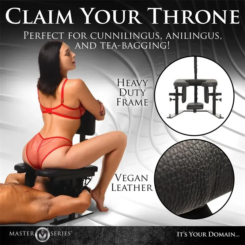 MASTER SERIES Pleasure Throne suuseksituoli