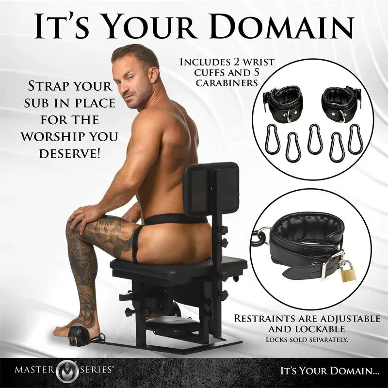 MASTER SERIES Pleasure Throne suuseksituoli
