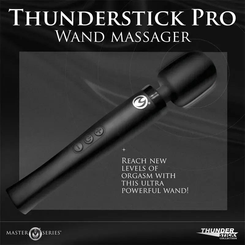 MASTER SERIES Thunderstick Pro wand-vibraattori