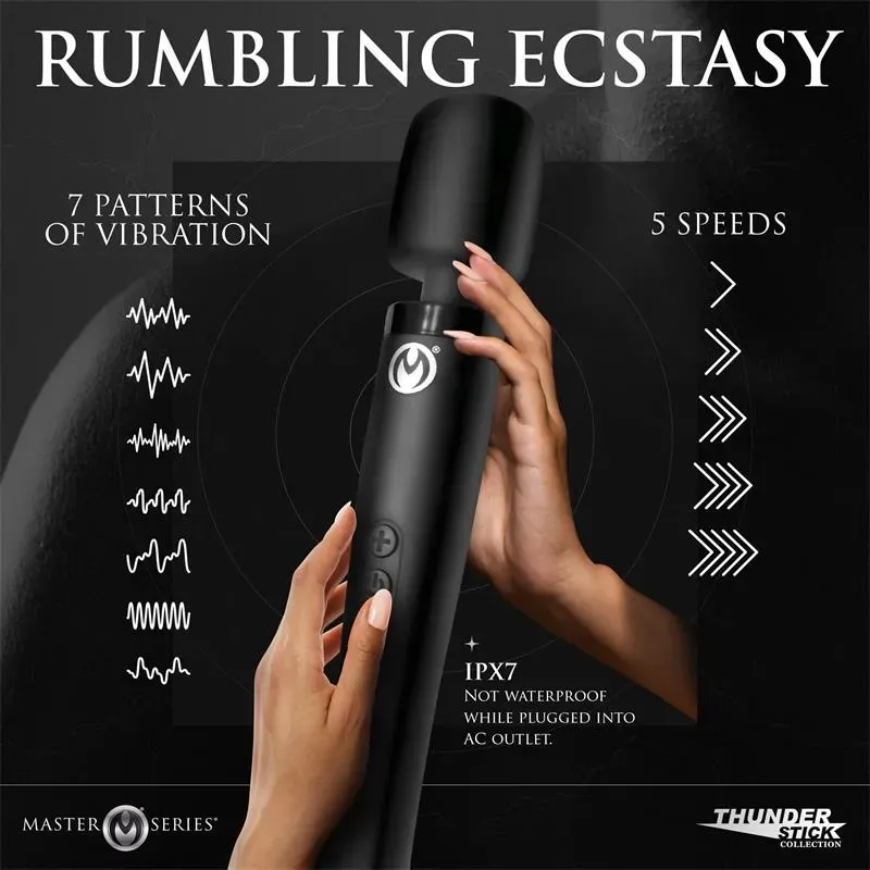 MASTER SERIES Thunderstick Pro wand-vibraattori