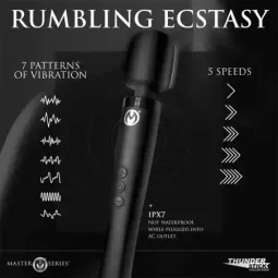 MASTER SERIES Thunderstick Pro wand-vibraattori
