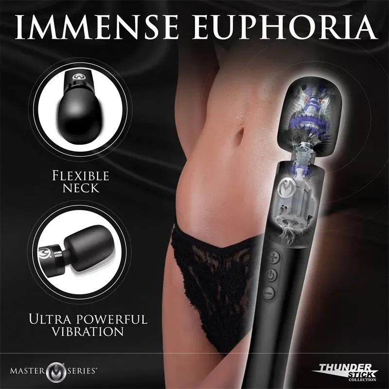 MASTER SERIES Thunderstick Pro wand-vibraattori