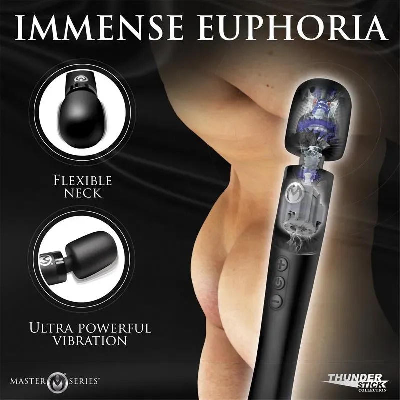 MASTER SERIES Thunderstick Pro wand-vibraattori